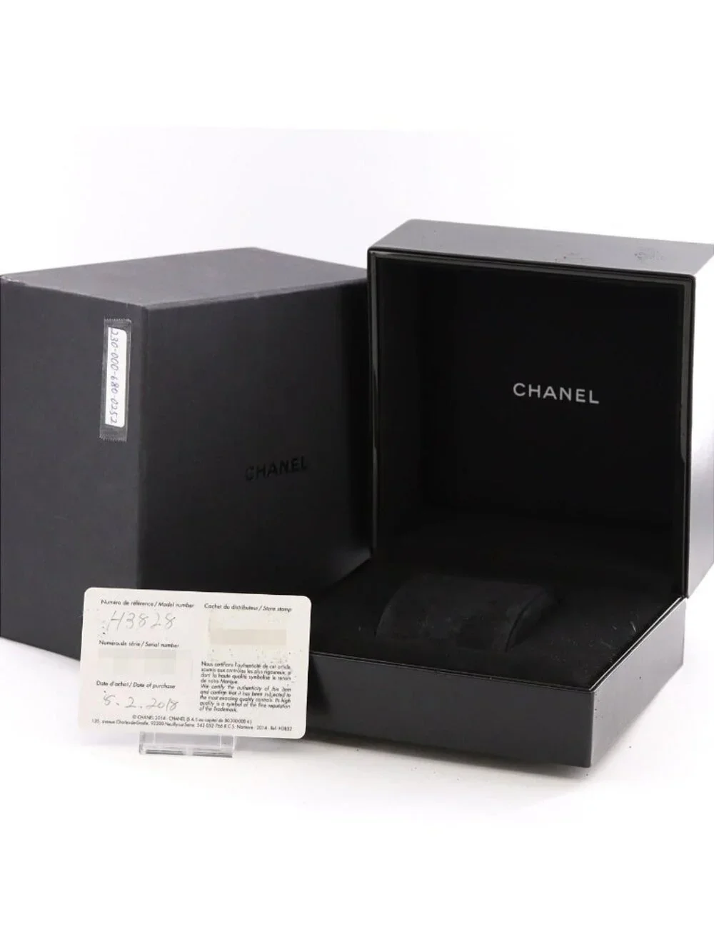 Chanel Black 33 Ceramic Quartz Watch